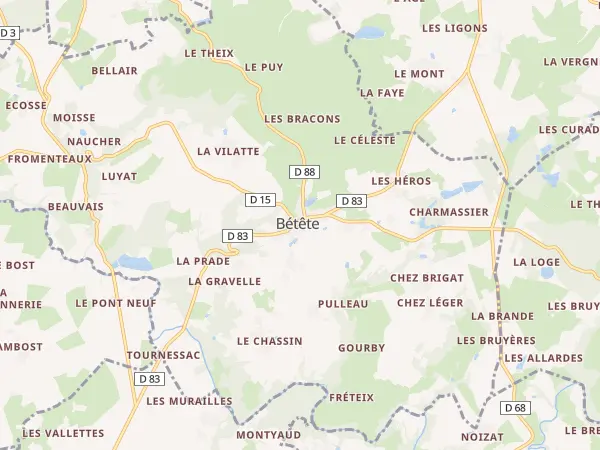 Plan de Bétête