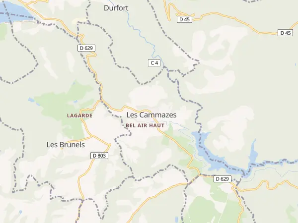 Plan des Cammazes