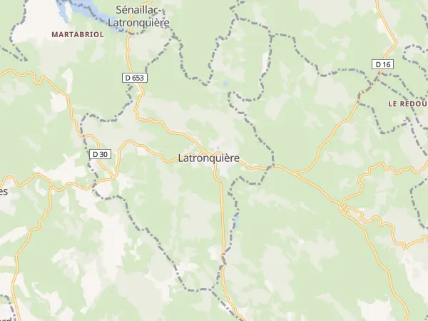 Plan de Latronquière