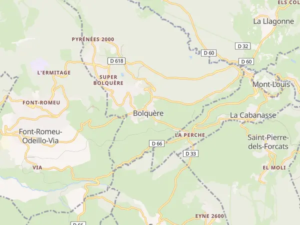 Plan de Bolquère