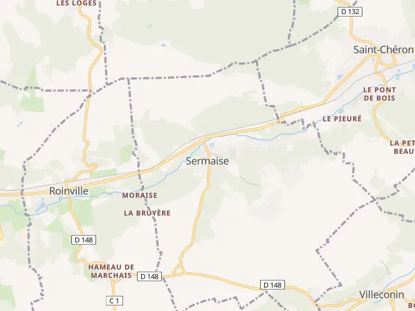 Plan de Sermaise