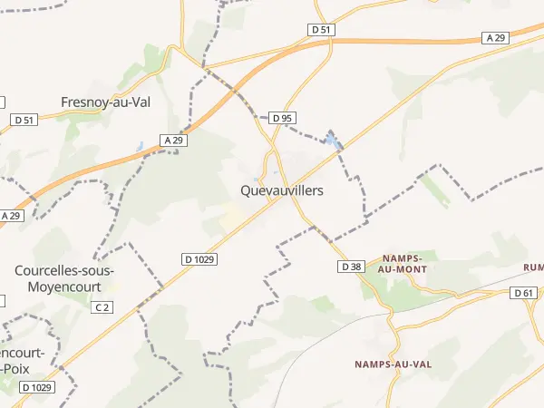 Plan de Quevauvillers