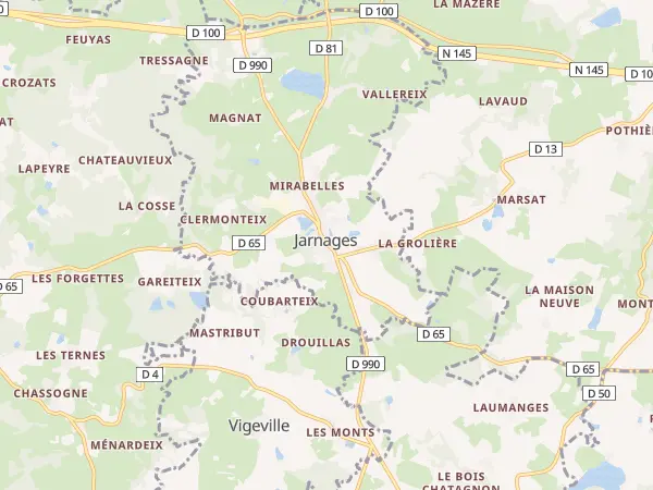 Plan de Jarnages
