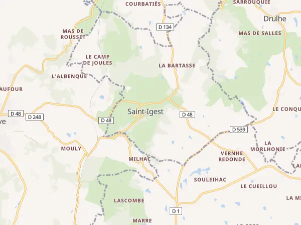 Plan de Saint-Igest