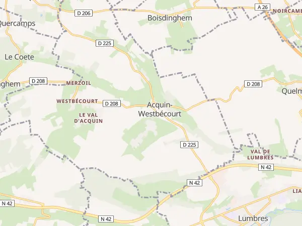 Plan de Acquin-Westbécourt