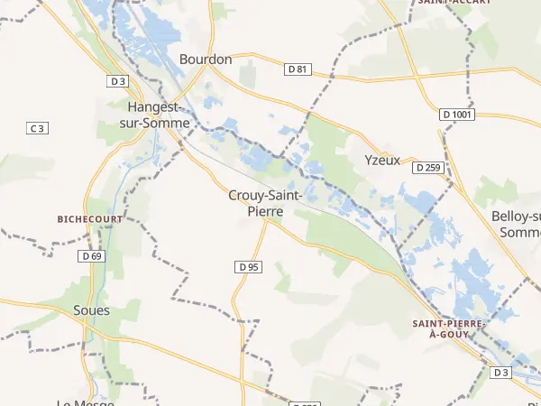 Plan de Crouy-Saint-Pierre