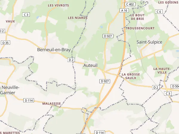 Plan de Auteuil