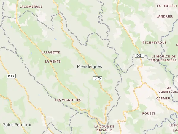 Plan de Prendeignes