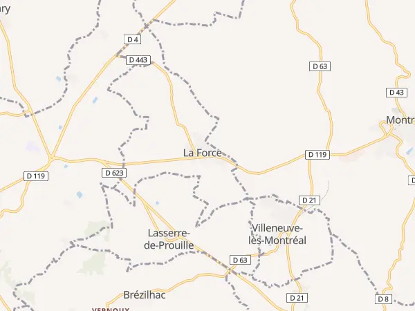 Plan de La Force