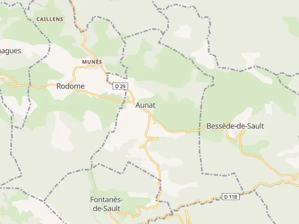 Plan de Aunat