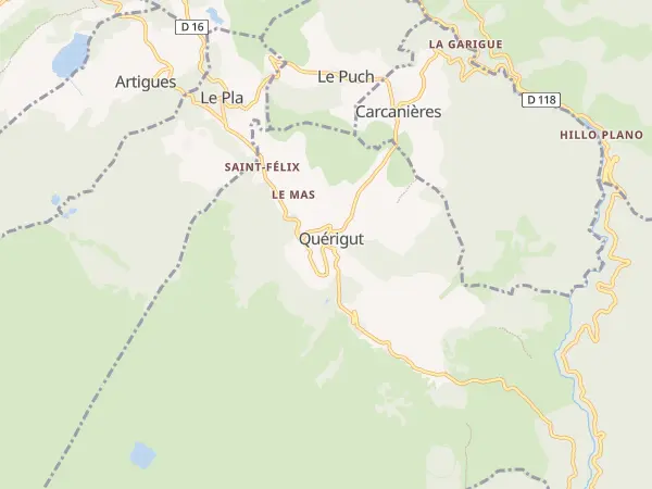 Plan de Quérigut