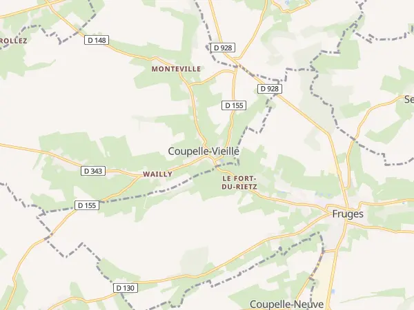 Plan de Coupelle-Vieille