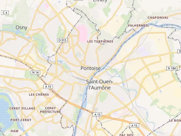 Plan de Pontoise