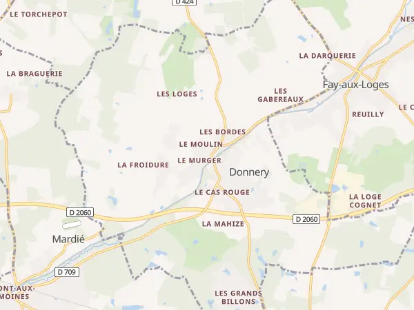 Plan de Donnery