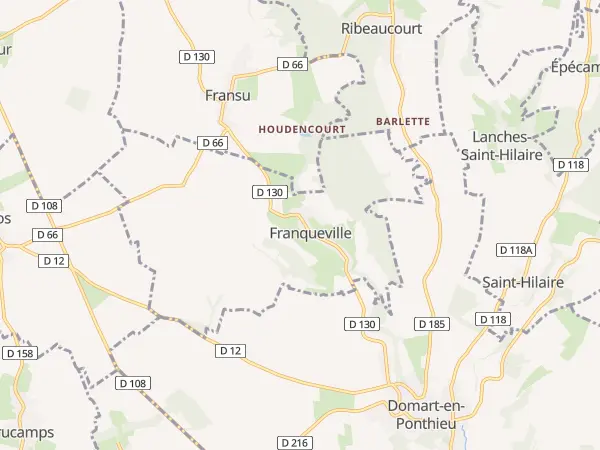 Plan de Franqueville