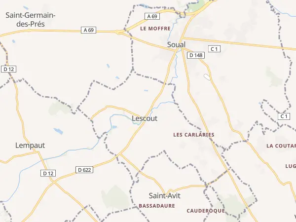 Plan de Lescout
