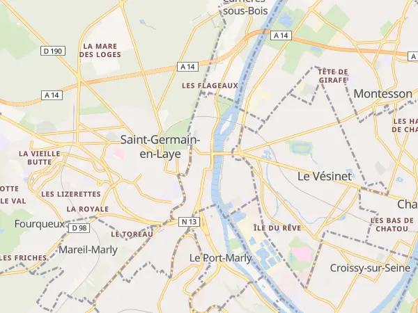 Plan du Pecq