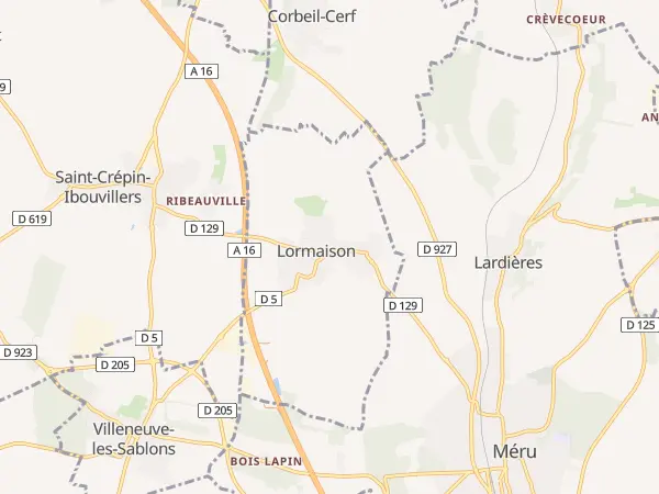 Plan de Lormaison