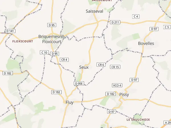 Plan de Seux