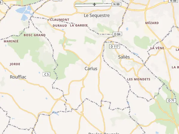 Plan de Carlus