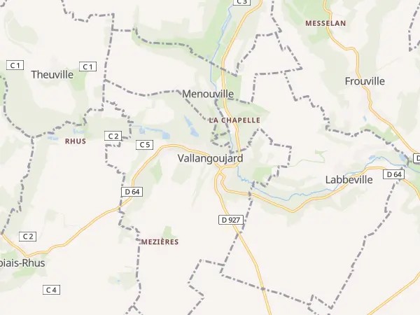 Plan de Vallangoujard