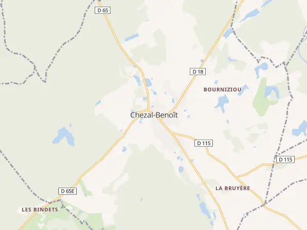 Plan de Chezal-Benoît
