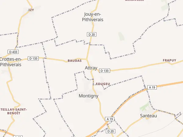 Plan de Attray