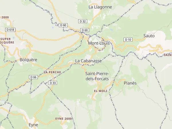 Plan de La Cabanasse