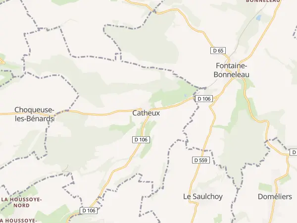 Plan de Catheux