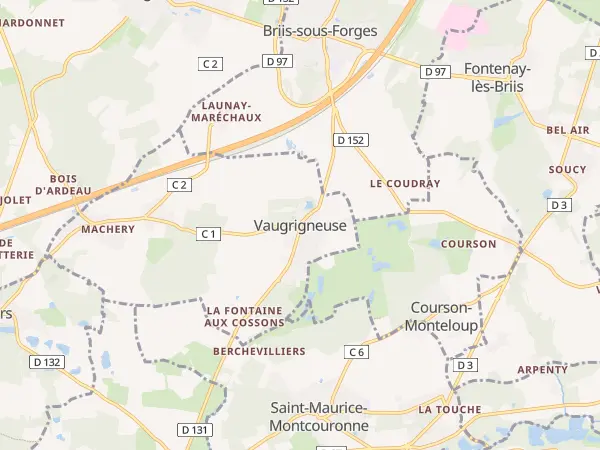 Plan de Vaugrigneuse