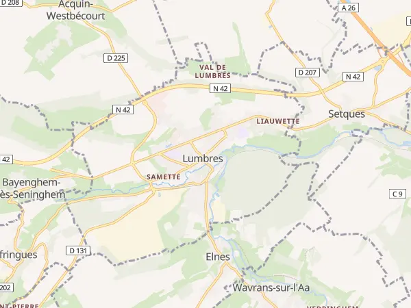 Plan de Lumbres
