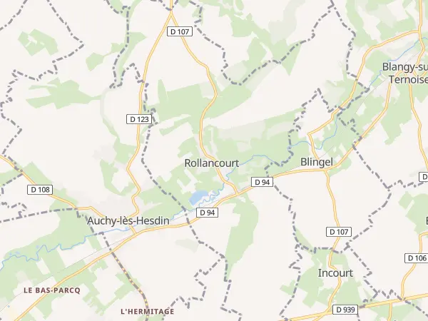 Plan de Rollancourt