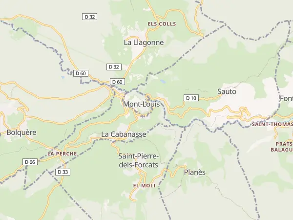 Plan de Mont-Louis