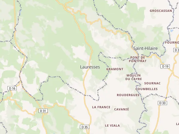 Plan de Lauresses