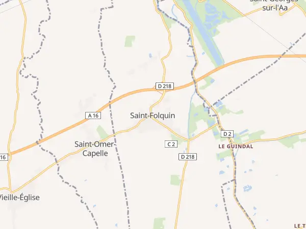 Plan de Saint-Folquin