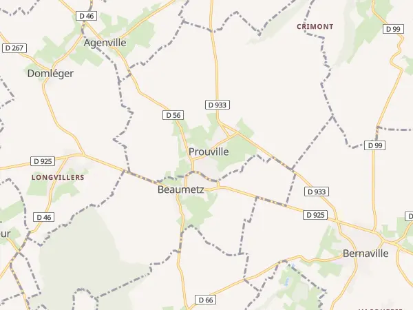 Plan de Prouville