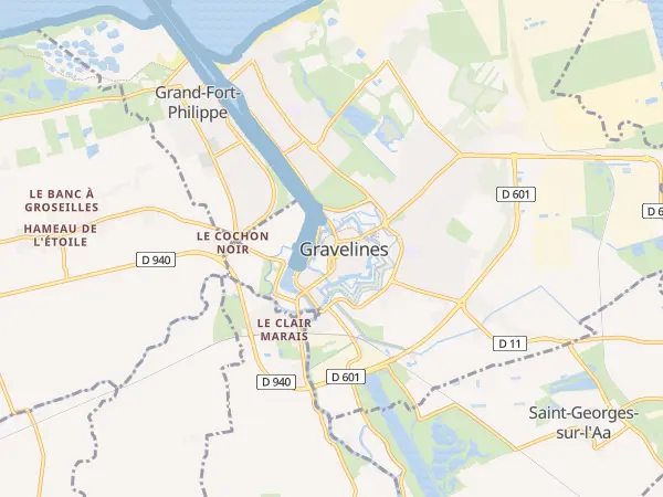 Plan de Gravelines