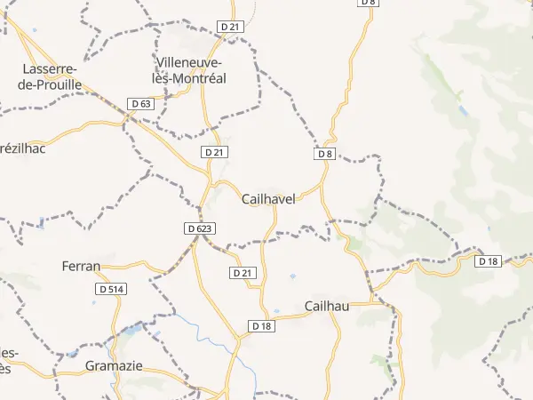 Plan de Cailhavel