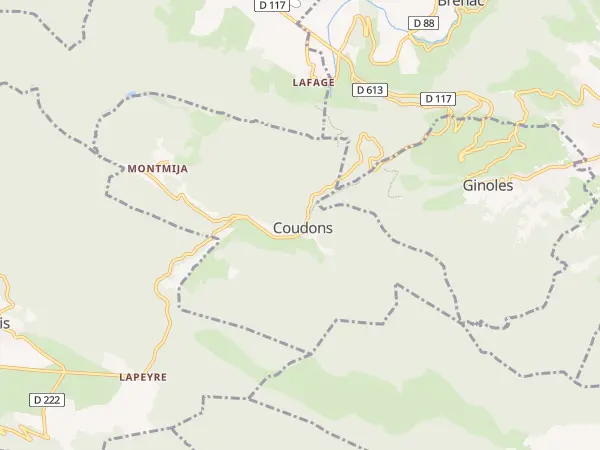 Plan de Coudons