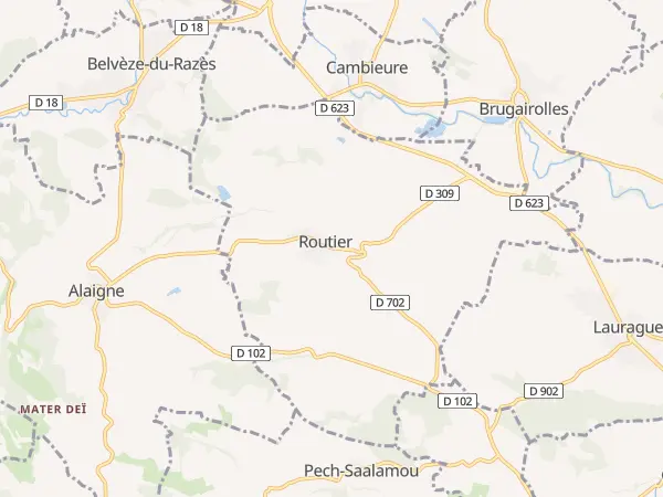 Plan de Routier