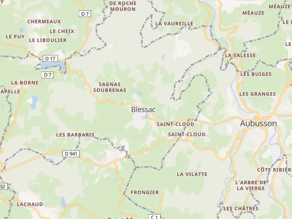 Plan de Blessac