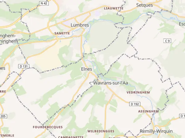 Plan de Elnes