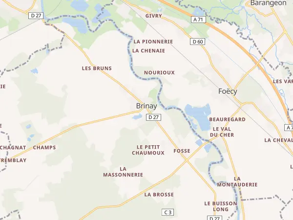 Plan de Brinay