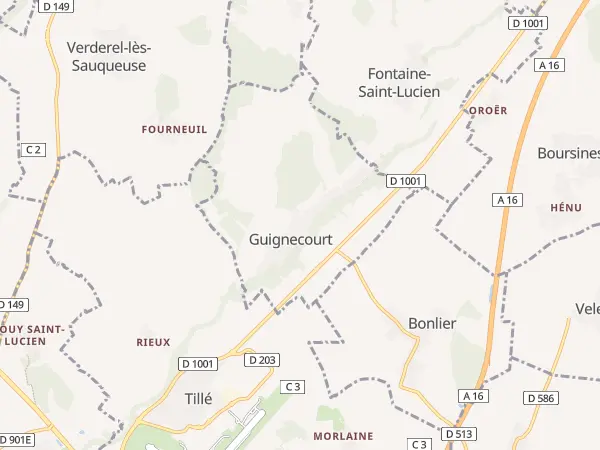 Plan de Guignecourt