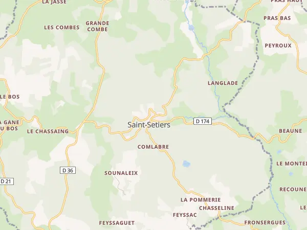 Plan de Saint-Setiers