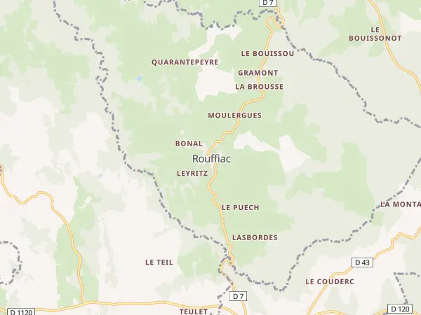 Plan de Rouffiac