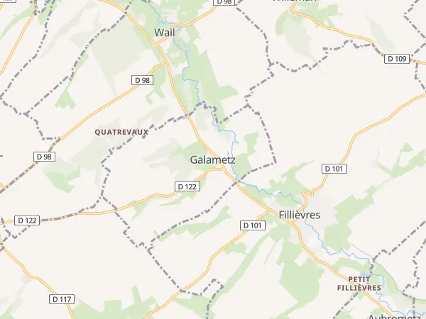 Plan de Galametz