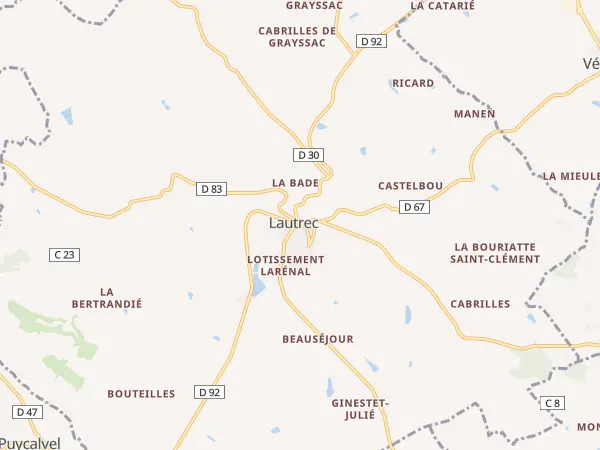 Plan de Lautrec