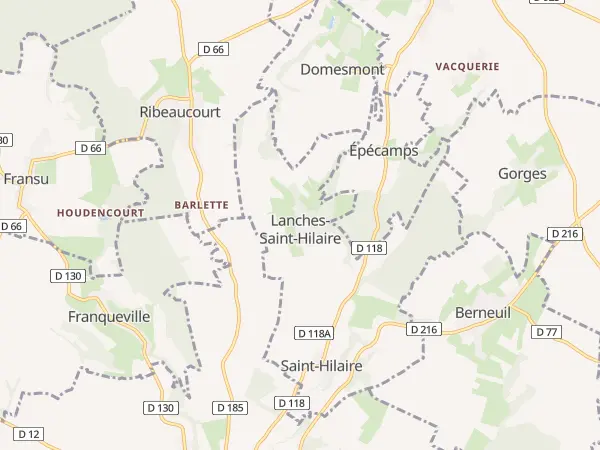 Plan de Lanches-Saint-Hilaire