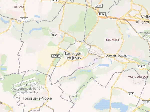 Plan des Loges-en-Josas